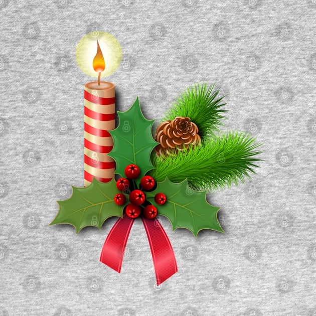 Christmas Candle & Decorations by holidaystore